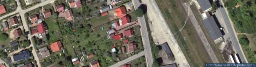 Zdjęcie satelitarne Firma Handlowo Usługowa Ostroga