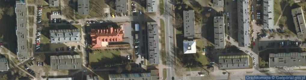 Zdjęcie satelitarne Firma Handlowo Usługowa Pakline