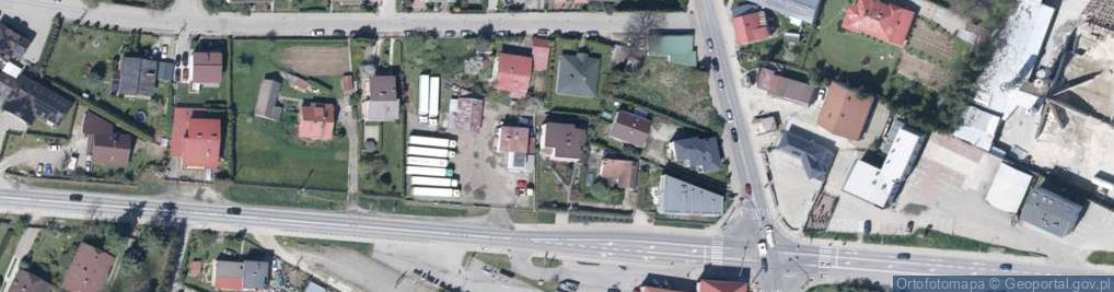 Zdjęcie satelitarne Firma Handlowo-Usługowa Pakom Janusz Pawłowski