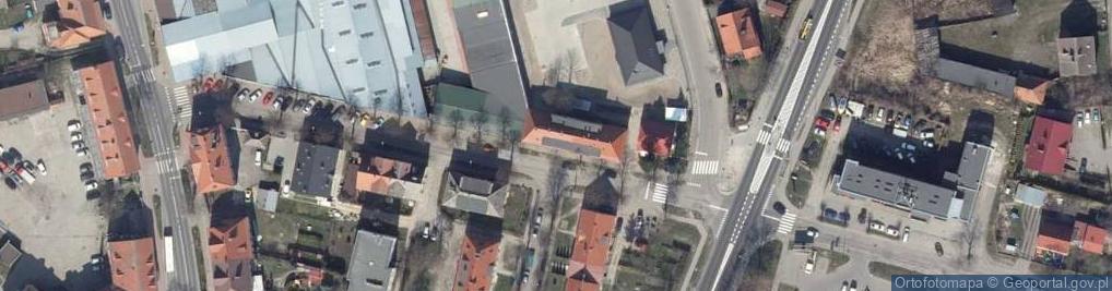 Zdjęcie satelitarne Firma Handlowo Usługowa Pecet