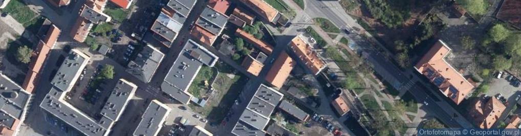 Zdjęcie satelitarne Firma Handlowo-Usługowa Pielux