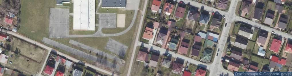 Zdjęcie satelitarne Firma Handlowo Usługowa Pilarz