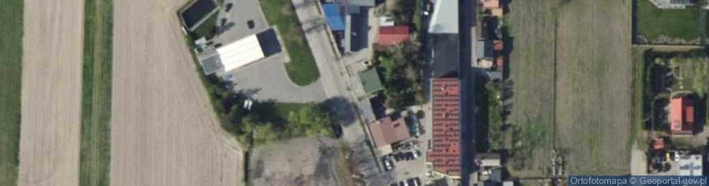 Zdjęcie satelitarne Firma Handlowo-Usługowa pod Aniołem Firma Handlowo-Usługowa Jak-Budanna Jakubowska