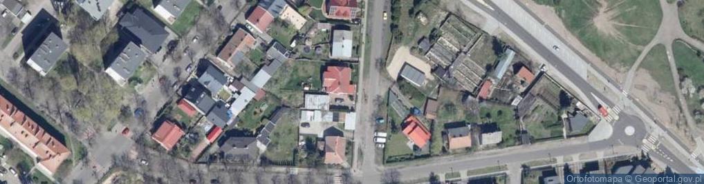Zdjęcie satelitarne Firma Handlowo Usługowa Pol Tap Dzioba Dąbrowscy
