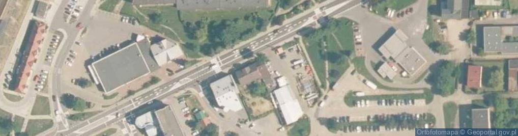 Zdjęcie satelitarne Firma Handlowo Usługowa Profilbud z Piórko B Piórko