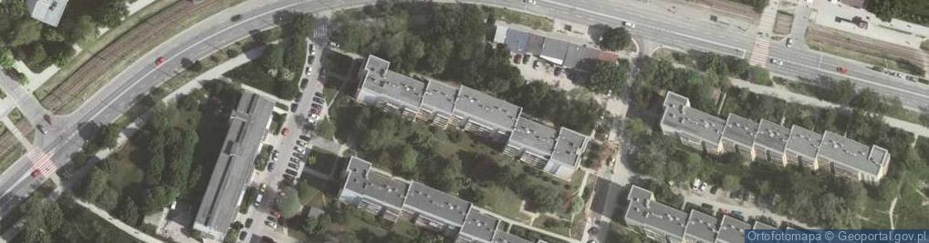Zdjęcie satelitarne Firma Handlowo Usługowa R&K Jasińscy