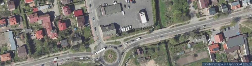 Zdjęcie satelitarne Firma Handlowo Usługowa Rafdan