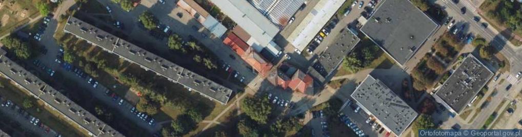 Zdjęcie satelitarne Firma Handlowo Usługowa Redan