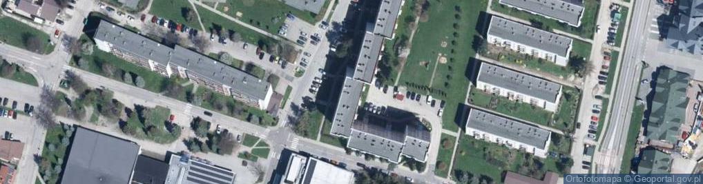 Zdjęcie satelitarne Firma Handlowo Usługowa Sambora Staszel