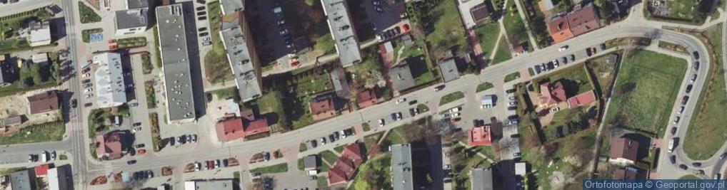 Zdjęcie satelitarne Firma Handlowo Usługowa Sfora