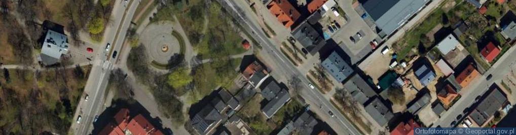Zdjęcie satelitarne Firma Handlowo Usługowa Skarbek
