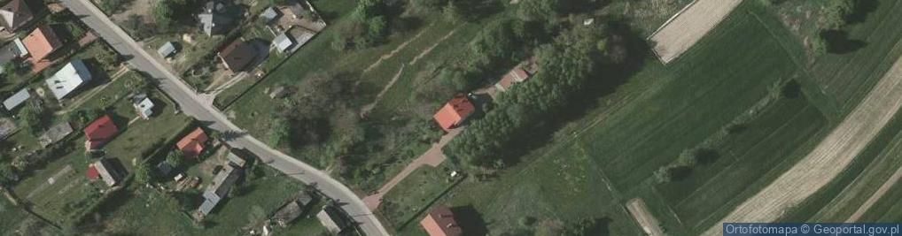Zdjęcie satelitarne Firma Handlowo - Usługowa - Stanisław Łach