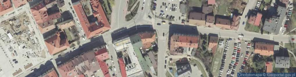 Zdjęcie satelitarne Firma Handlowo Usługowa Świat Anten