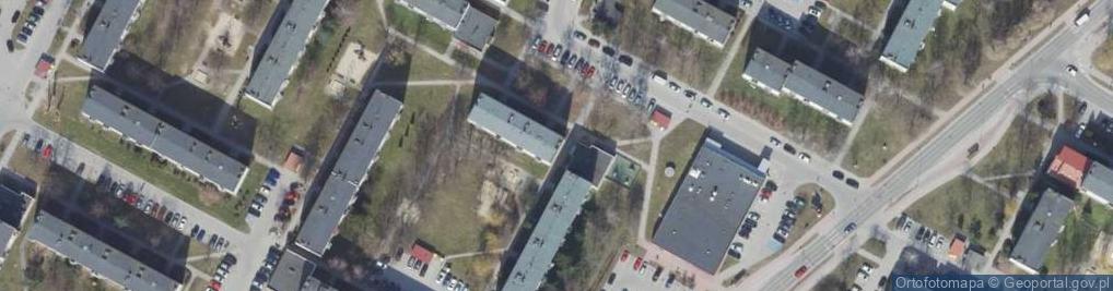 Zdjęcie satelitarne Firma Handlowo Usługowa Świat Pierogów