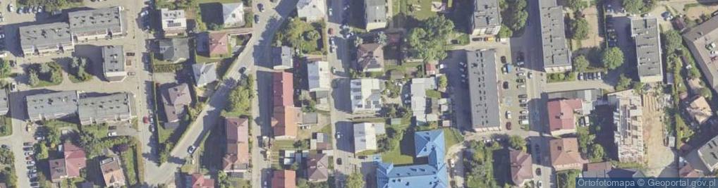 Zdjęcie satelitarne Firma Handlowo - Usługowa Tele - Kom - Projekt mgr Inż.Antoni Winiarz