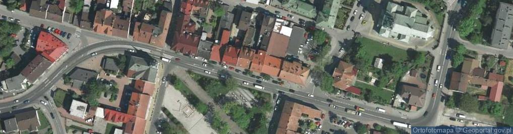 Zdjęcie satelitarne Firma Handlowo Usługowa Traf