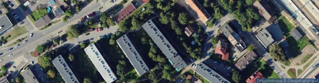 Zdjęcie satelitarne Firma Handlowo Usługowa Unipiek Dariusz Marek Kuchta Piotr Artur Bednarz