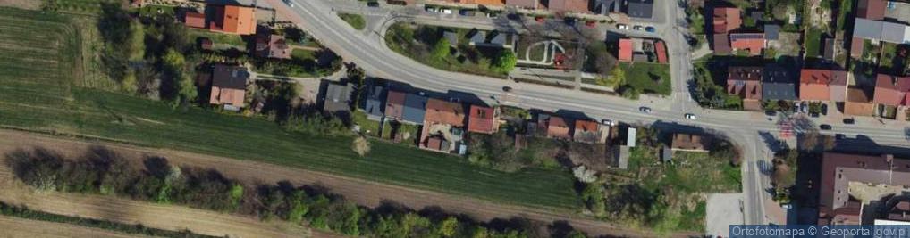 Zdjęcie satelitarne Firma Handlowo Usługowa Wector
