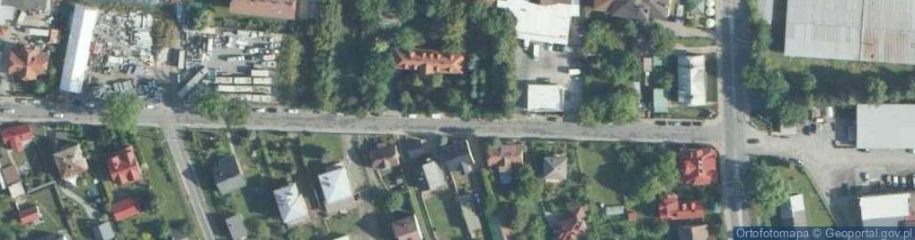 Zdjęcie satelitarne Firma Handlowo-Usługowa Wierchy