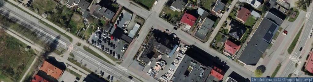 Zdjęcie satelitarne Firma Handlowo-Usługowa Wiki Joanna Sienkiewicz