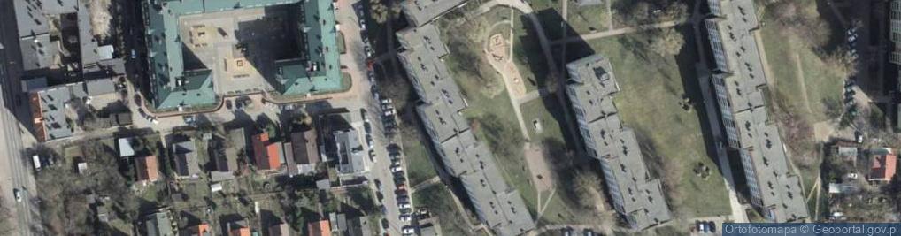 Zdjęcie satelitarne Firma Handlowo Usługowa Wiwa Szklar w i SP