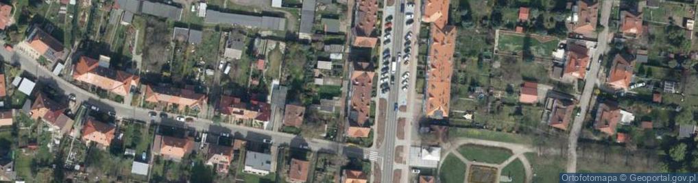 Zdjęcie satelitarne Firma Handlowo Usługowa