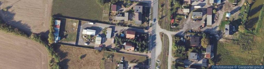 Zdjęcie satelitarne Firma Handlowo Usługowa
