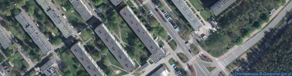 Zdjęcie satelitarne Firma Handlowo Usługowa