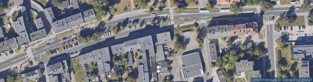 Zdjęcie satelitarne Firma Handlowo Usługowo Gastronomiczna Dziupla Trzeciakowska Krzyżniewska Ewa Sadurski Piotr