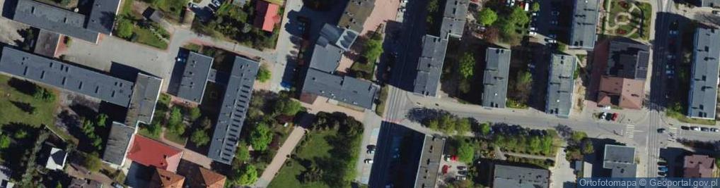 Zdjęcie satelitarne Firma Handlowo Usługowo Produkcyjna Kris