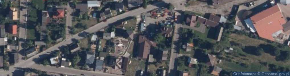 Zdjęcie satelitarne Firma Handlowo Usługowo Produkcyjna Kucharski Dariusz Kucharska Bożena