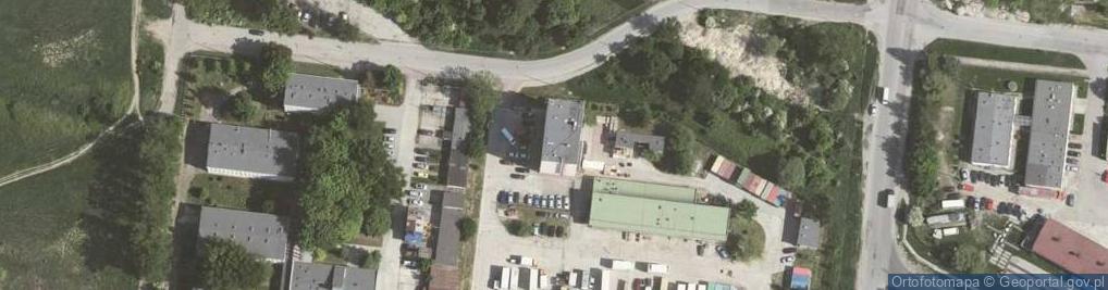 Zdjęcie satelitarne Firma Handlowo Usługowo Produkcyjna Manufaktura Morgana