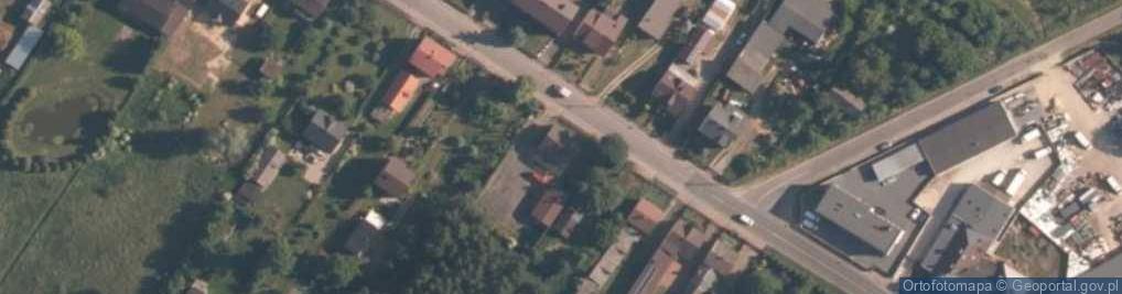 Zdjęcie satelitarne Firma Handlowo Usługowo Produkcyjna Szczegodziński Mariusz