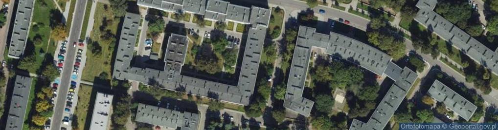 Zdjęcie satelitarne Firma Handlowo Usługowo Produkcyjna Ubro Paweł Tadeusz Rokiciński