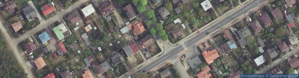 Zdjęcie satelitarne Firma Handlowo Usługowo Transportowa - Agar Serwis Zbigniew Dzię