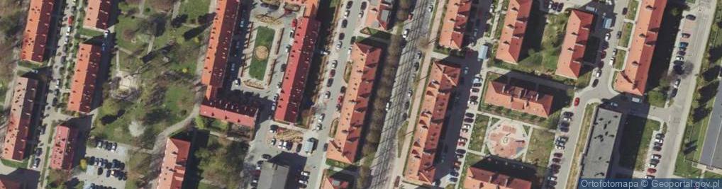 Zdjęcie satelitarne Firma Konsultingowo Turyst Pośr Handl Galicja Serwis