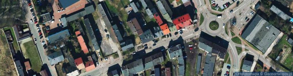 Zdjęcie satelitarne Firma Medica K Błachowicz E Błachowicz