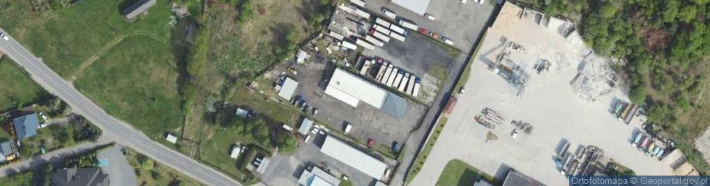 Zdjęcie satelitarne Firma Motoryzacyjna Magcars
