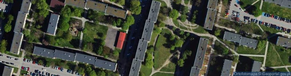 Zdjęcie satelitarne Firma Produkcyjno Usługowa Rys Hal