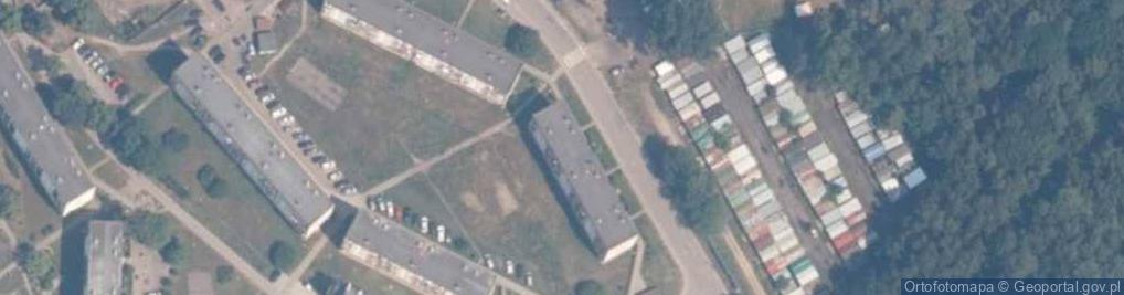 Zdjęcie satelitarne Firma Produkcyjno Usługowo Handlowa Amber