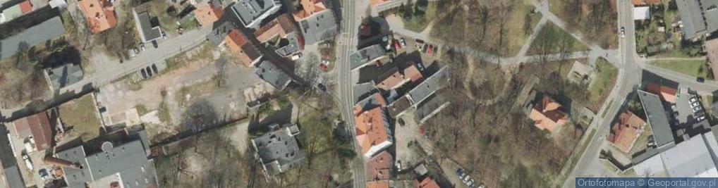 Zdjęcie satelitarne Firma Produkcyjno Usługowo Handlowa Georges Exp Imp Hurt Detal w Bębenek