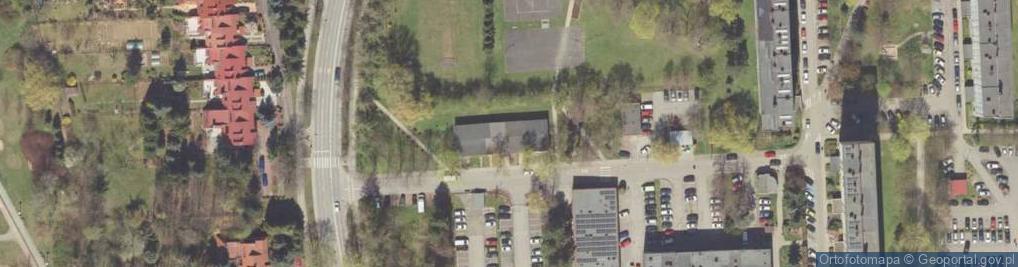 Zdjęcie satelitarne Firma Produkcyjno Usługowo Handlowa Manti