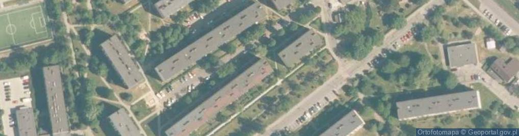 Zdjęcie satelitarne Firma Produkcyjno Usługowo Handlowa Sator