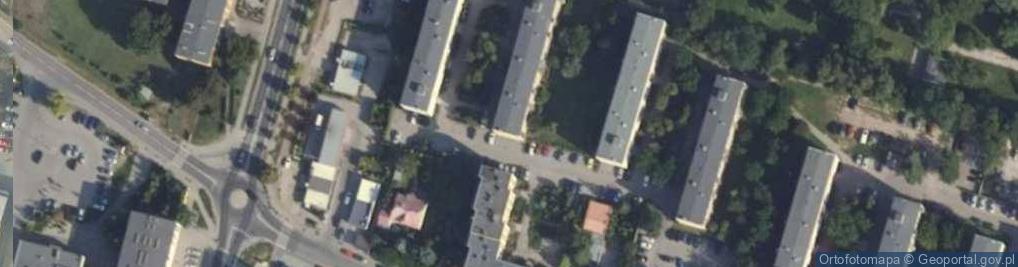 Zdjęcie satelitarne Firma Rad Rom Romański Radosław