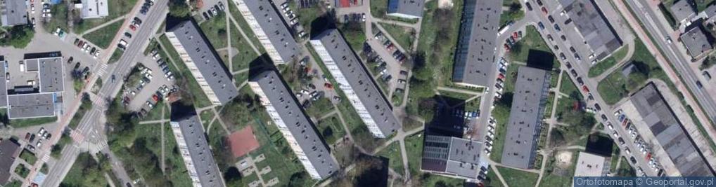Zdjęcie satelitarne Firma Remontowo-Budowlana Kariko Karina Kusyk-Bardzińska
