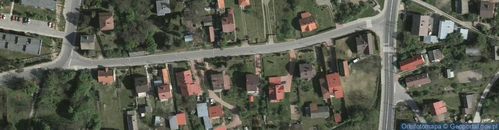 Zdjęcie satelitarne Firma Transportowo Handlowa Wisienka