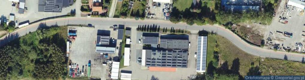 Zdjęcie satelitarne Firma Transportowo-Handlowo-Usługowa Drajwer Szafran Piotr