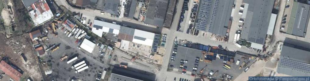 Zdjęcie satelitarne Firma Transportowo-Usługowa Mat-Pol Mateusz Bagiński, ul.Portowa 1, 67-200 Głogów