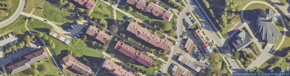 Zdjęcie satelitarne Firma Usług Leśnych