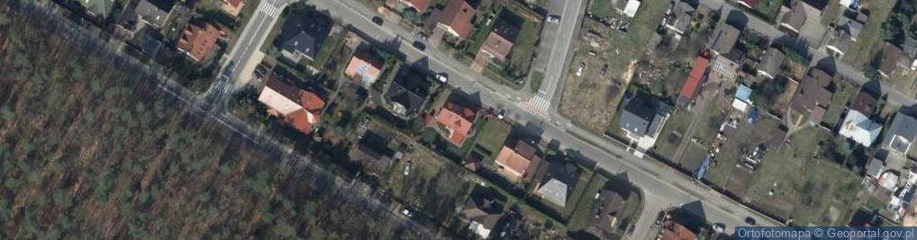 Zdjęcie satelitarne Firma Usług Ziemnych Okunek Dariusz